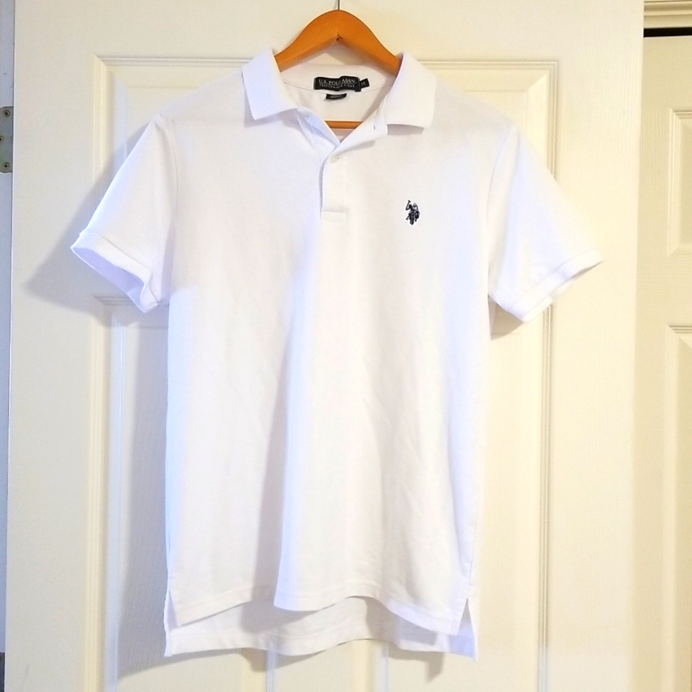 U.S. Polo Assn. Performance White Men's Medium